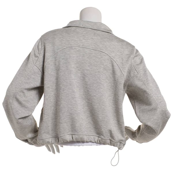 Juniors Love Tree Soft Air 1/4 Zip Banded Pullover Sweatshirt - image 