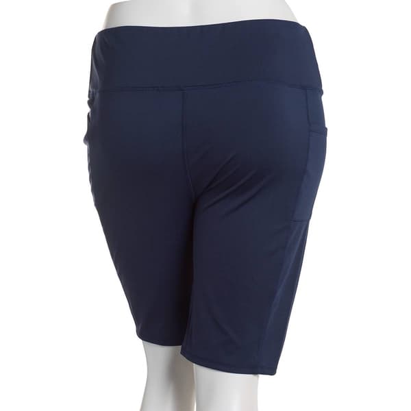 Plus Size Starting Point® Performance Bike Shorts - Navy