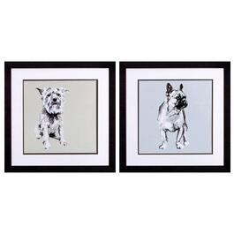 Propac Images&#40;R&#41; 2pc. Modern Dog A Wall Art