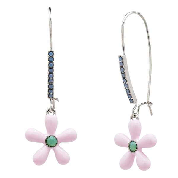 Betsey Johnson Spring Flower Dangle Earrings
