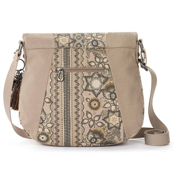 Sakroots Foldover Crossbody - Sand Tapestry