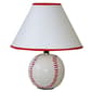 HomeRoots 12in. Ceramic Baseball Sports Table Lamp - image 3