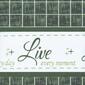 Achim Live Love Laugh Kitchen Curtain Set - image 5