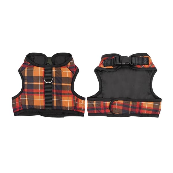 Best Furry Friends Cider Plaid Pet Harness