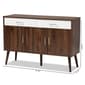 Baxton Studio Leena Two-Tone 2-Drawer Sideboard Buffet - image 8