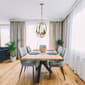 Lalia Home 3-Light 18in Globe Hanging Clear Glass Ceiling Pendant - image 12