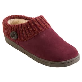 Clarks women's knit scuff slipper hot sale