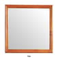 Passion Furniture Classic Square Wood Dresser Mirror - 38x38 - image 15