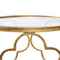 9th & Pike® Gold Contemporary Metal Accent Table - image 7