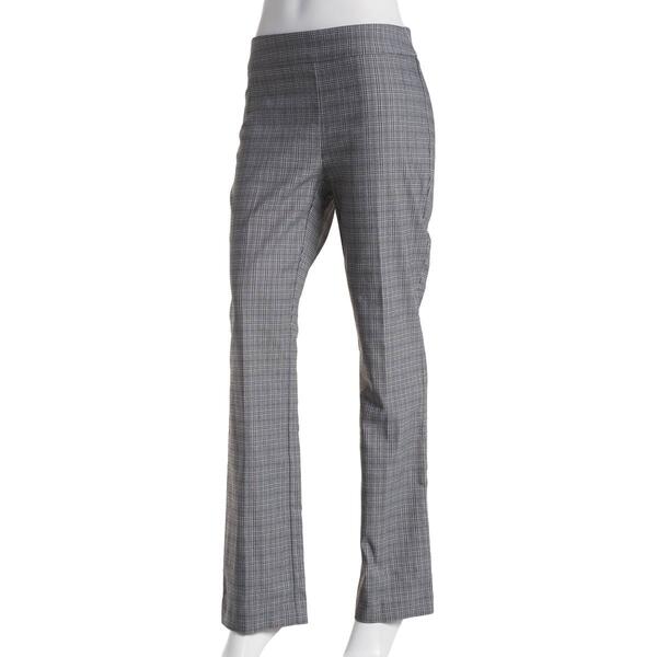 Plus Size Briggs Menswear Plaid Pull On Bootcut Pants - Short - image 