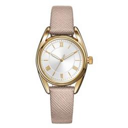 Womens Gold-Tone Case & White Dial Analog Watch - 14891G-07-B12