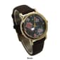 Womens Olivia Pratt&#8482; Solid Colors w/ Flower Details Watch -514265 - image 5