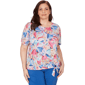 Plus Size Alfred Dunner The Royal Treatment Butterfly Wing Tie F - image 1