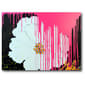 Courtside Market Mod Flowers Hot Pink Wall Art - image 1