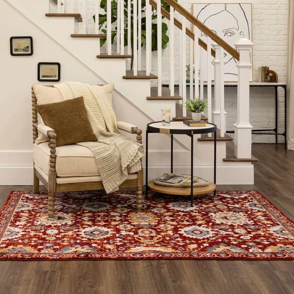 Mohawk Home Norwood Red Large Area Rug