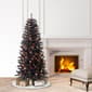 Puleo International 6ft. Pre-Lit Black Carson Pine Christmas Tree - image 2