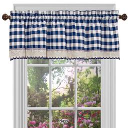Achim Buffalo Check Window Valance - 58x14