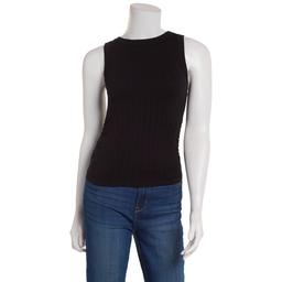 Juniors Wallflower Seamless Boat Neck Side Ruche Ribbed Tank Top