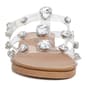 Womens Olivia Miller Crystal Clear Slide Sandals - image 5