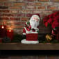 National Tree 14in. Santa Climbing Into Chimney Figurine - image 2