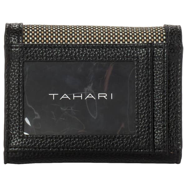Womens Tahari Zane Woven Wallet