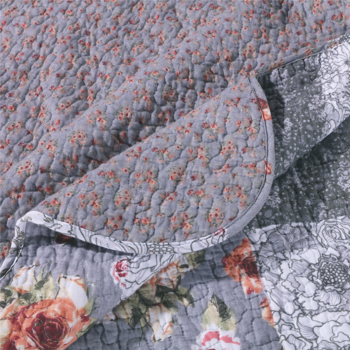 Greenland Home Fashions™ Giulia Reversible Quilted Throw Blanket
