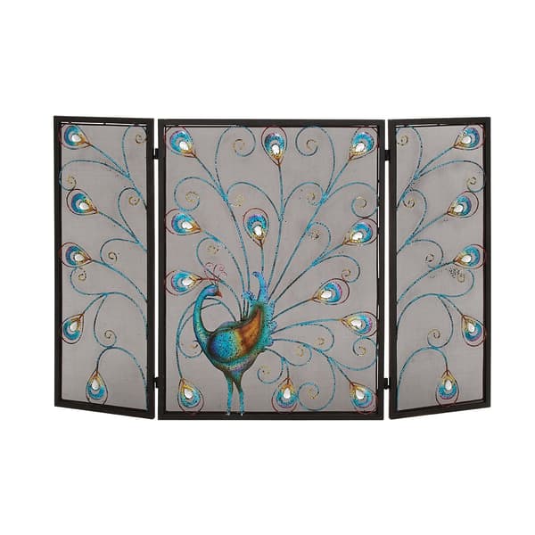 9th & Pike&#40;R&#41; Multi Metal Fireplace Screen
