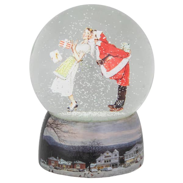 Northlight Seasonal 6.5in. Norman Rockwell Surprise Snow Globe