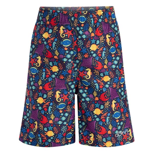 Toddler Boys Dolfin® Little Fish Swim Trunks