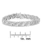 Diamond Classics&#8482; Sterling Silver Double Wrap Bracelet - image 5