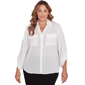 Plus Size Emaline Essentials Top Essential Utility Shirt - image 1