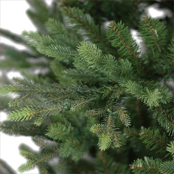 Puleo International 7.5ft. Pre-Lit Alberta Spruce Christmas Tree
