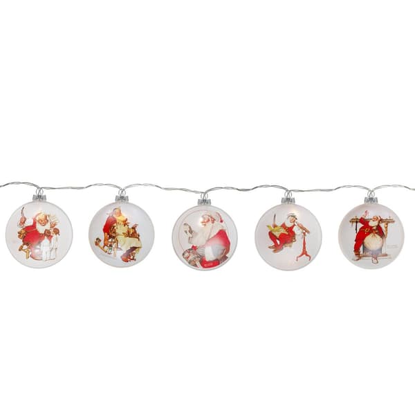 Northlight Seasonal Norman Rockwell Christmas Lights - Set of 5