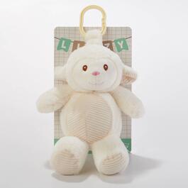 Linzy Baby 10in. Sheep Stroller Toy w/ Rattle
