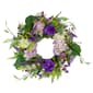 Northlight Seasonal Artificial Hydrangea &amp; Foliage Spring Wreath - image 1