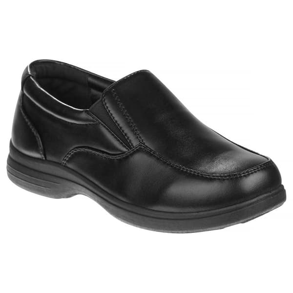 Little Boy Josmo Faux Leather Slip-On School Oxfords - image 