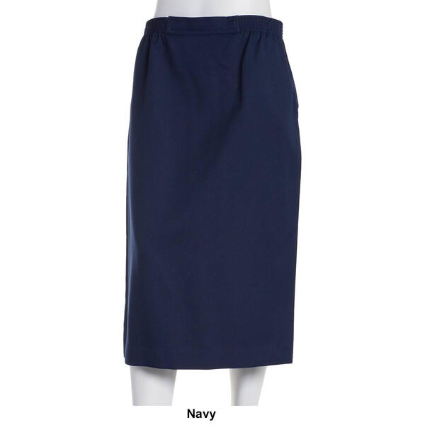 Petite Alfred Dunner Classics Solid Skirt