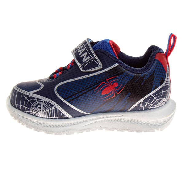 Little Boys Marvel Spider-Man Light-Up Athletic Sneakers