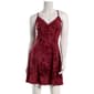Juniors Madden Girl Tie Dye Floral Lace Trim Cross Back Dress - image 1