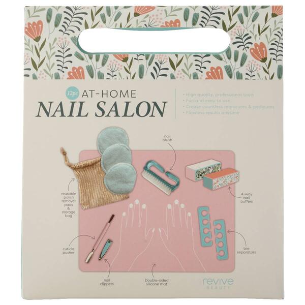 12pc. At Home Nail Salon Kit - image 