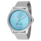 Mens Invicta Vintage Stainless Steel Light Blue Dial Watch-48914 - image 1