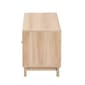 Baxton Studio Elsbeth Light Brown Finished Wood 2-Door TV Stand - image 5