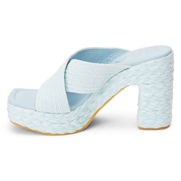 Womens Beach by Matisse Caravan Heeled Slide Sandals
