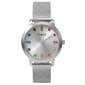 Womens Timex(R) Silver-Tone Sunray Dial Crystal Watch - TW2Y48600JT - image 1