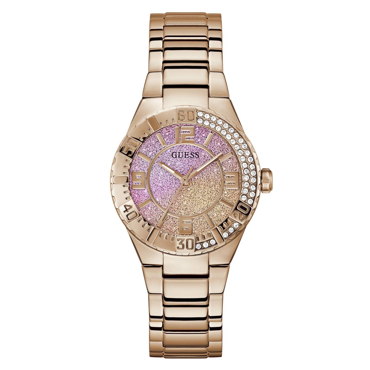 Open Video Modal for Womens Guess Watches(R) Rose Gold Multifunction Watch - GW0882L3