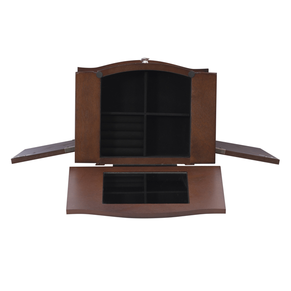 Linon Home Decor Maddie Espresso Jewelry Armoire