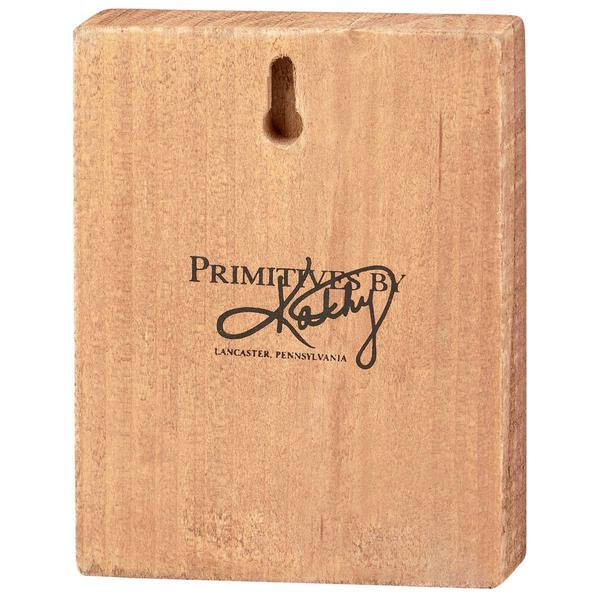 Primitives By Kathy Dog as Witch Block Sign