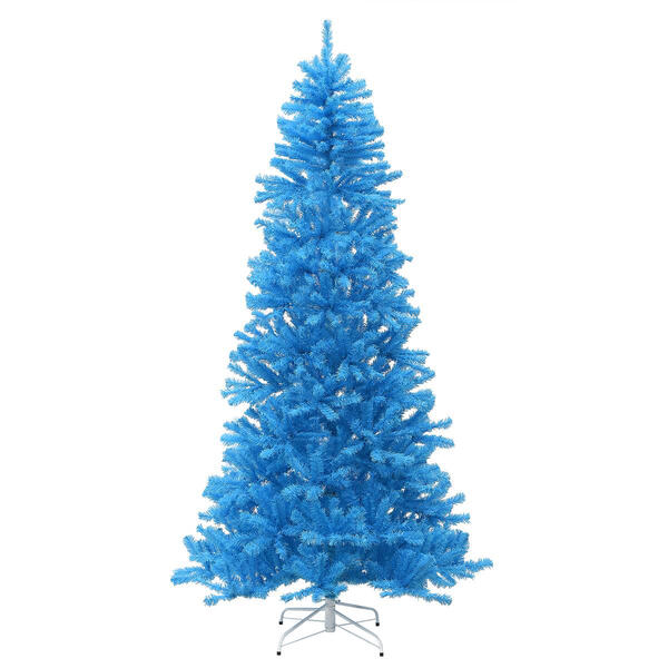 National Tree 7.5ft. Light Blue Christmas Tree - image 