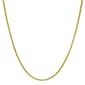 18in. Vermeil Sterling Silver Box Chain Necklace - image 1