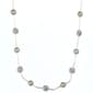 Anne Klein Faux Pearl/Fireball Illusion Necklace - image 1